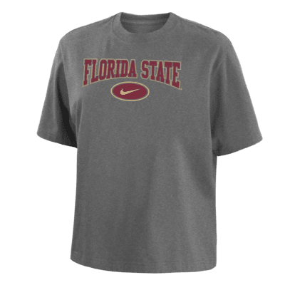 Florida State Women s Nike College Boxy T Shirt. Nike